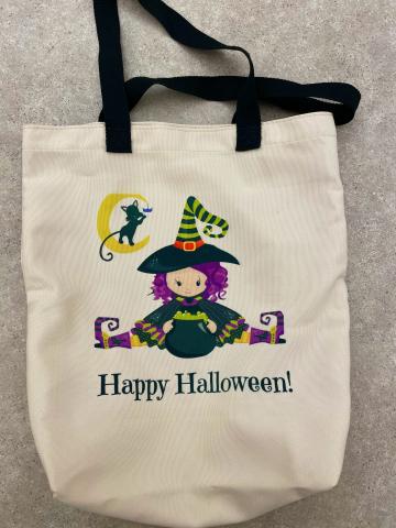 halloween tote bag