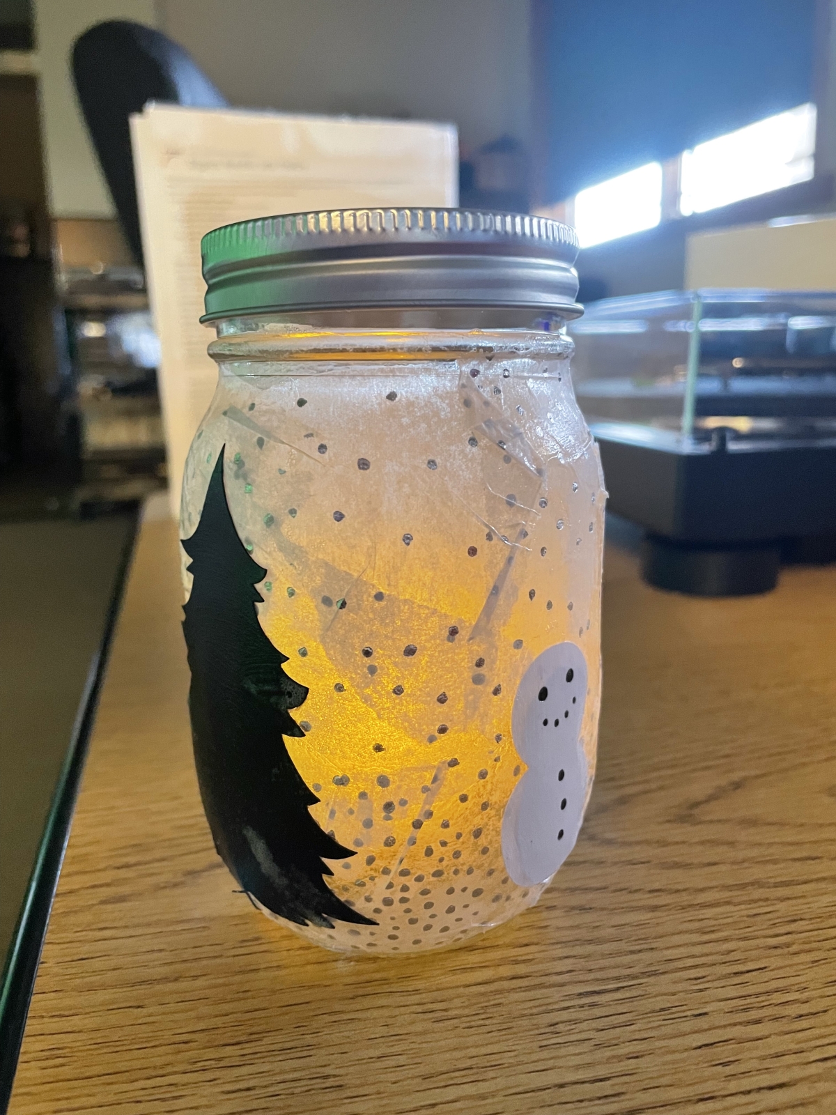 mason jar luminary